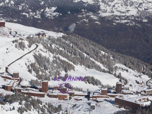Studio 4 pers. au pied des pistes, vue Mont Blanc - FR-1-455-107 in La Plagne