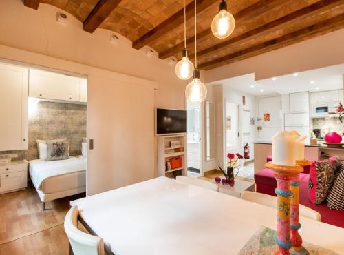 Blasco de Garay: acogedor apartamento en el corazón de Poble-sec, Barcelona (fotografie 6)