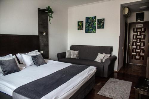 1 king bed, 1 sofa bed