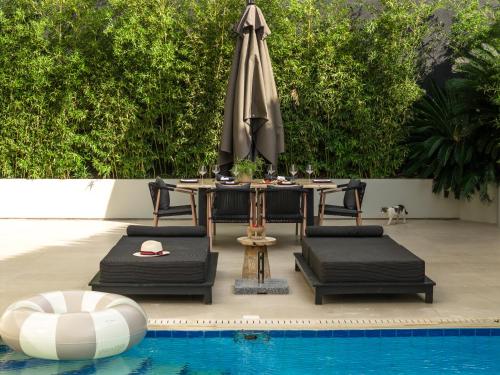 Sol Residence - Private Pool Gym Glyfada, Atény (fotografie 8)