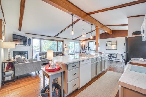 Waterfront Home with Fire Pit and Deck in Balsam Lake! in Balsam Lake, USA