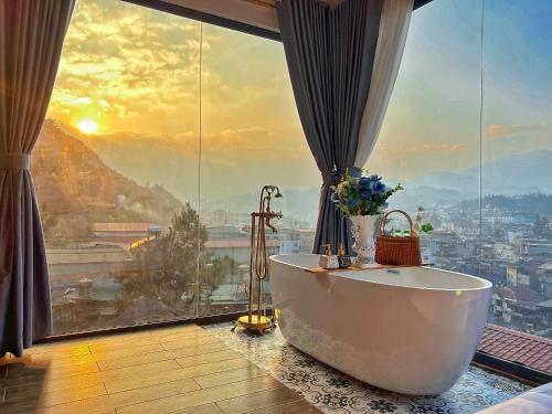 Vườn Mây Homestay Sa Pa - 전망