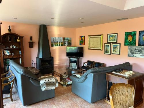 Koplietošanas atpūtas telpa ar TV, Casa Río Miño CORTEGADA (Casa Rio Mino CORTEGADA) in Cortegada