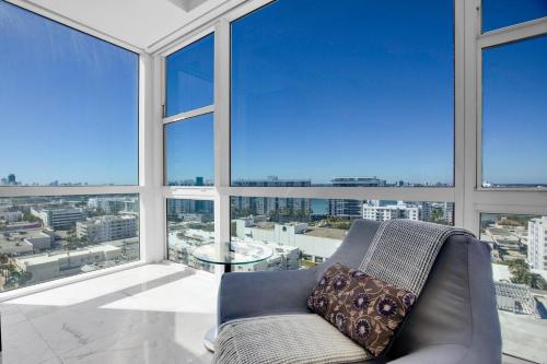 Luxurious Oceanfront Penthouse in Miami Beach in Miami Beach, USA