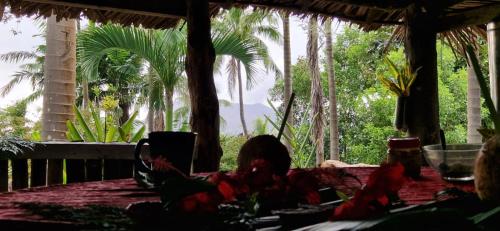 köök, Tanna Lava View Bungalows in Isaka