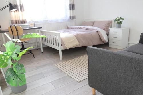 1 double bed