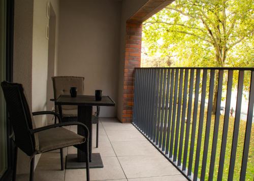 Modern City Square Apartment with Balcony, Breslau (Foto 5)