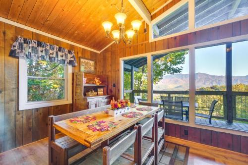 Mountain Views Await about Gatlinburg Cabin with Hot Tub! - main image