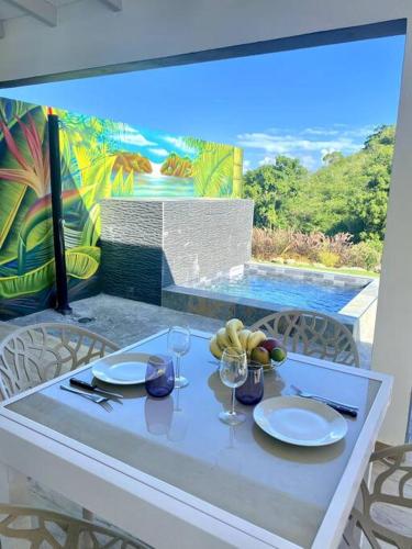 Appartement Baïa avec piscine - Location saisonnière - Le Gosier