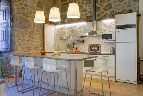 廚房, 拉普拉塔花園公寓 (Casa Jardin de la Plata) in 巴諾斯德蒙特馬約爾