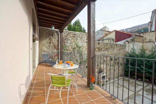 陽台/露台, 拉普拉塔花園公寓 (Casa Jardin de la Plata) in 巴諾斯德蒙特馬約爾