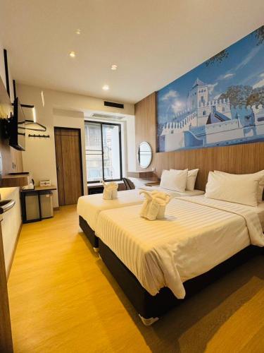 New Siam II Guest House near Wang Lang (Siriraj) Pier