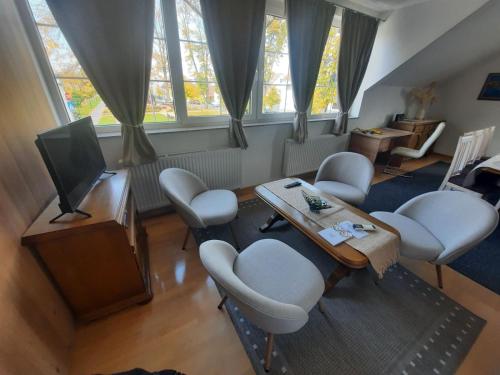 Koplietošanas atpūtas telpa ar TV, APARTMAN Stil in Rezovac