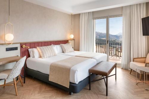 2 twin beds