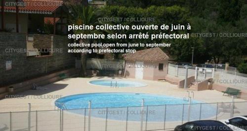 4PA72 - Magnifique appartement pour 4 dans résidence avec piscine et parking, Collioure (zdjęcie 8)