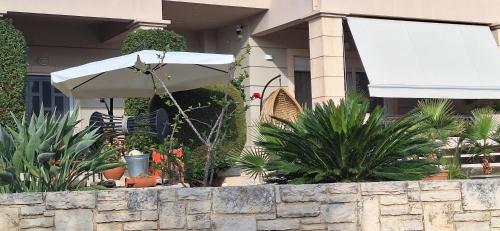 Garden, Modern Villa in Chania in Theriso