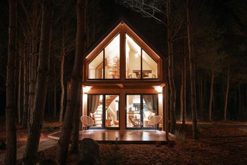 . Osada LoveLaski - balia jacuzzi, sauna i kominek - całoroczne domki premium