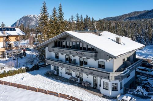 Buitenkant, Karwendel Berglodge in Ostbach