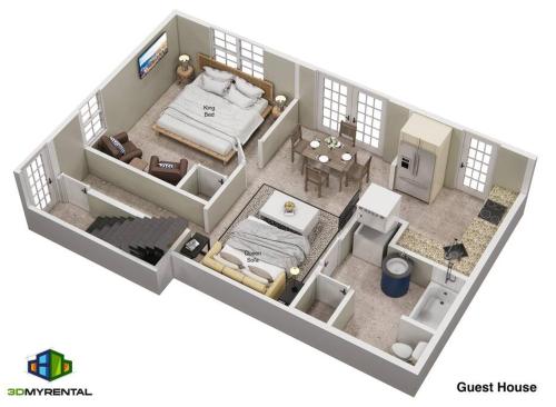 2 Mansions with Pool & BBQ Sleeps 22 in West Palm Beach, USA