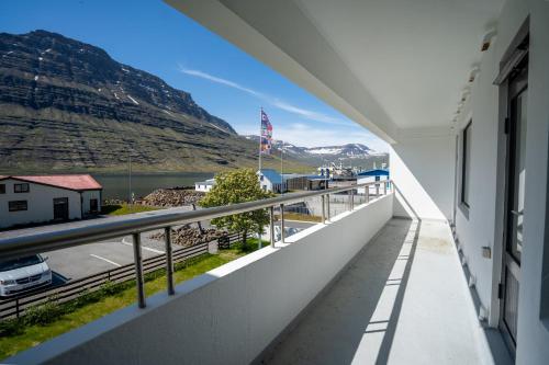 陽台/露台, 埃斯基菲厄澤酒店 (Hotel Eskifjorður) in 埃斯基菲厄澤