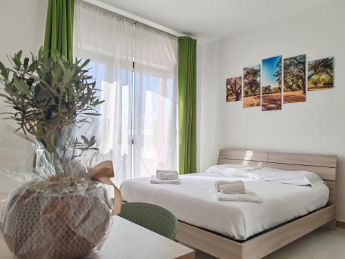 1 double bed