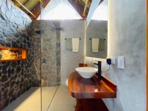 Ванна кімната, Zirwa Hotel Boutique - Dentro del Parque Tayrona in Парк Тайрона