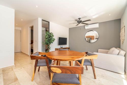 1 BD Suite with Private Balcony, Rooftop Pool, Gym, Tulum (Foto 4)