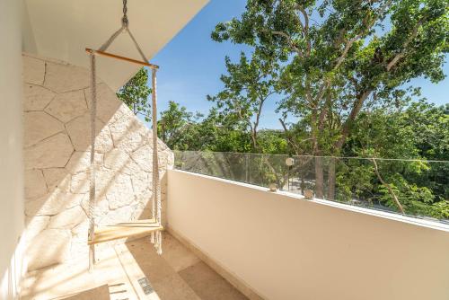 1 BD Suite with Private Balcony, Rooftop Pool, Gym, Tulum (Foto 7)