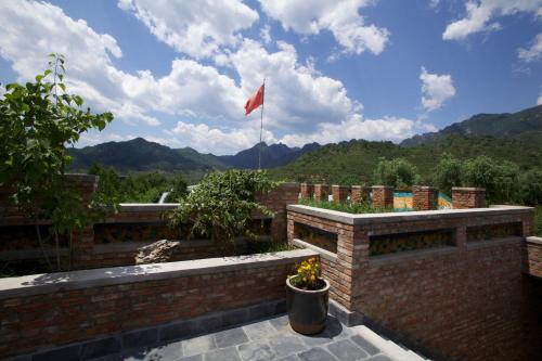 Balcony/terrace, Brickyard Retreat at Mutianyu Great Wall in Huairou District