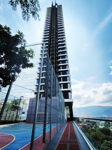 world premium apartment 3BR pool sea view netflix 14pax a27