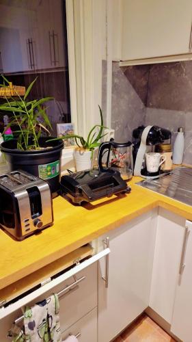 Cocina, Room In Handsome Haven House in Gjovik City Center