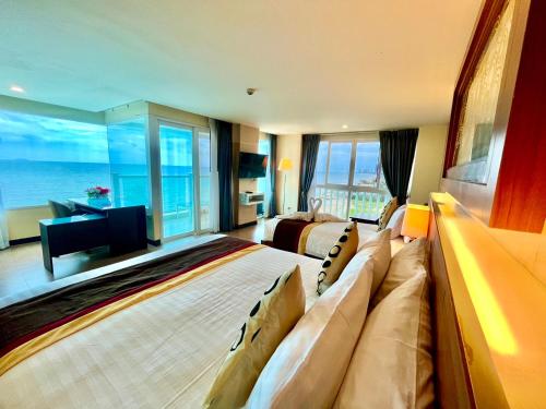 1 double bed