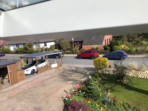 Wattlöwe ruhige Ferienwohnung mit Terrasse nahe Eider & Deich in Tönning, Deutschland