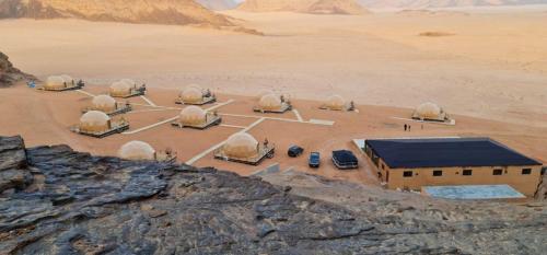 Surrounding environment, wadi Rum camps  in Wadi Rum