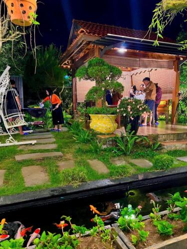 Vườn Trà HomeStay Măng Đen - 정원
