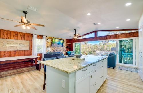 Waterfront Home with Boat Dock and Slip in Old Town! in Old Town