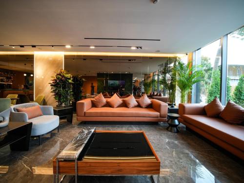 ล็อบบี้, L'Avenue Hotel Apartment Abidjan near สนามบินปอร์ตบูเอต์