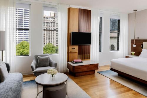 Junior Suite with Park View room in Bryant Park Hotel