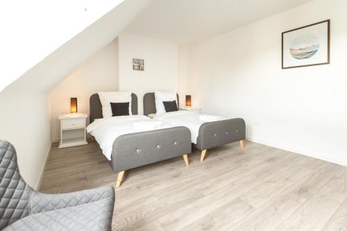 City Apartment I zentral, modern, mit Einzelbetten in Bremerhaven, Deutschland