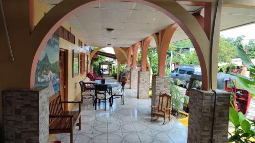 Balkons/terase, Hotel Ometepetl in Moyogalpa