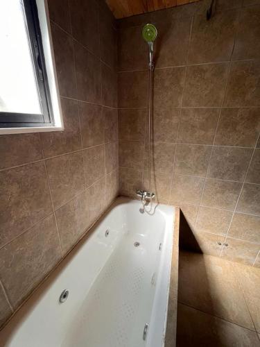 Cómoda Cabaña ubicada en Camino zapallar (Comoda Cabana ubicada en Camino zapallar) in คูริโค่