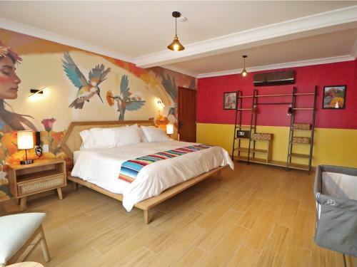 1 king bed, 1 sofa bed