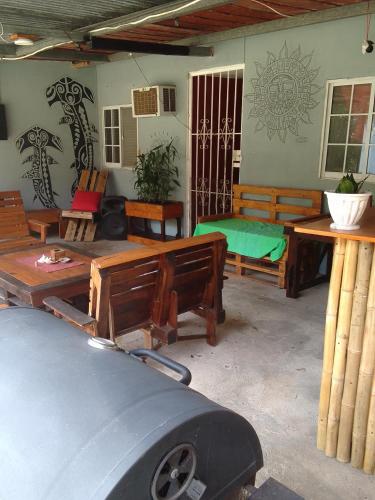 Pemandangan luar, Waterfall Hostel and restaurant in David