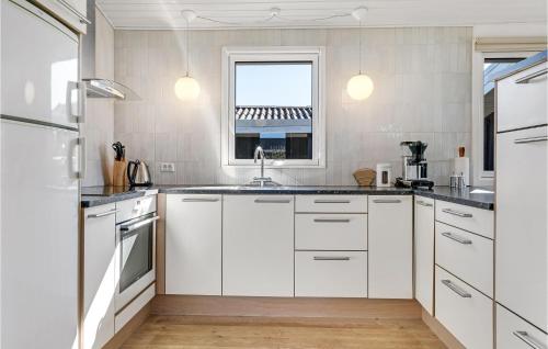 Kitchen, Holiday Home Øster Kjulvej in Mygdal