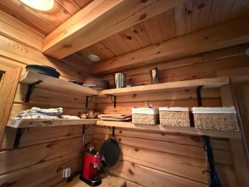 廚房, Sodyba Bebrynė prie Luodžio (Sodyba Bebryne prie Luodzio) in 薩拉卡斯