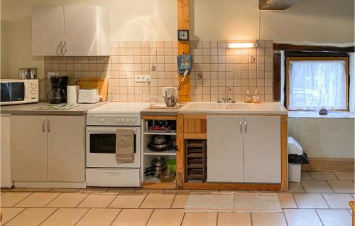 virtuve, Amazing Home In Saint Martin Le Mault in Saint-Martin-le-Mault
