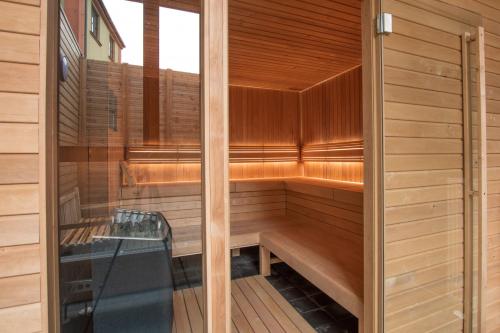 sauna, Apartmán na Sportovním areálu (Apartman na Sportovnim arealu) in Krasna Lipa