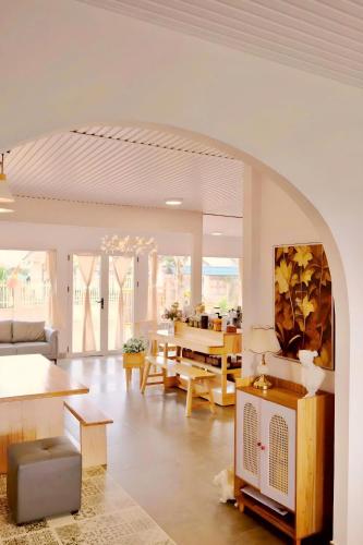 Adachi Farmstay Bảo Lộc - 공용 라운지/TV 시청 구역
