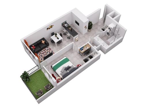 Center of Antwerp - Fully Renovated - Private Indoor Parking, Amberes (foto 7)