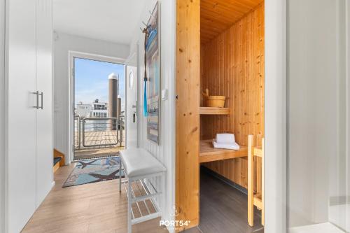 桑拿, Ferienhaus Sea Lounge Olpenitz in 奧賓尼特茲